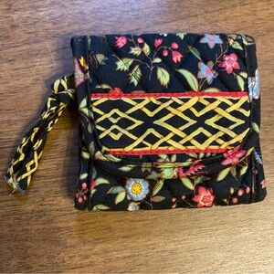 VERA BRADLEY Pocket Wallet MING Retired Cottagecore Quilted